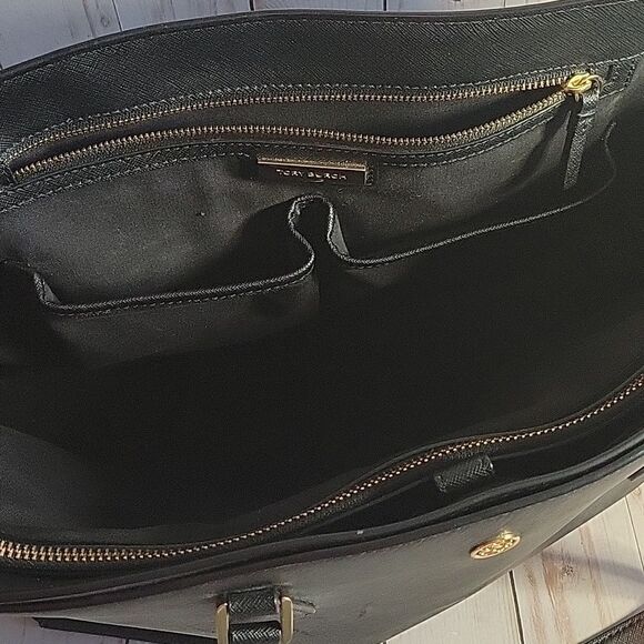 Tory Burch Robinson large saffiano leather Tote bag - Picture 13 of 16